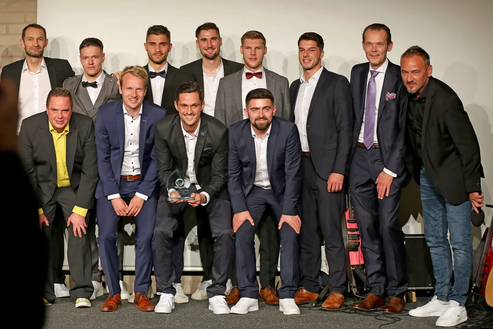Team bei der Ehrung